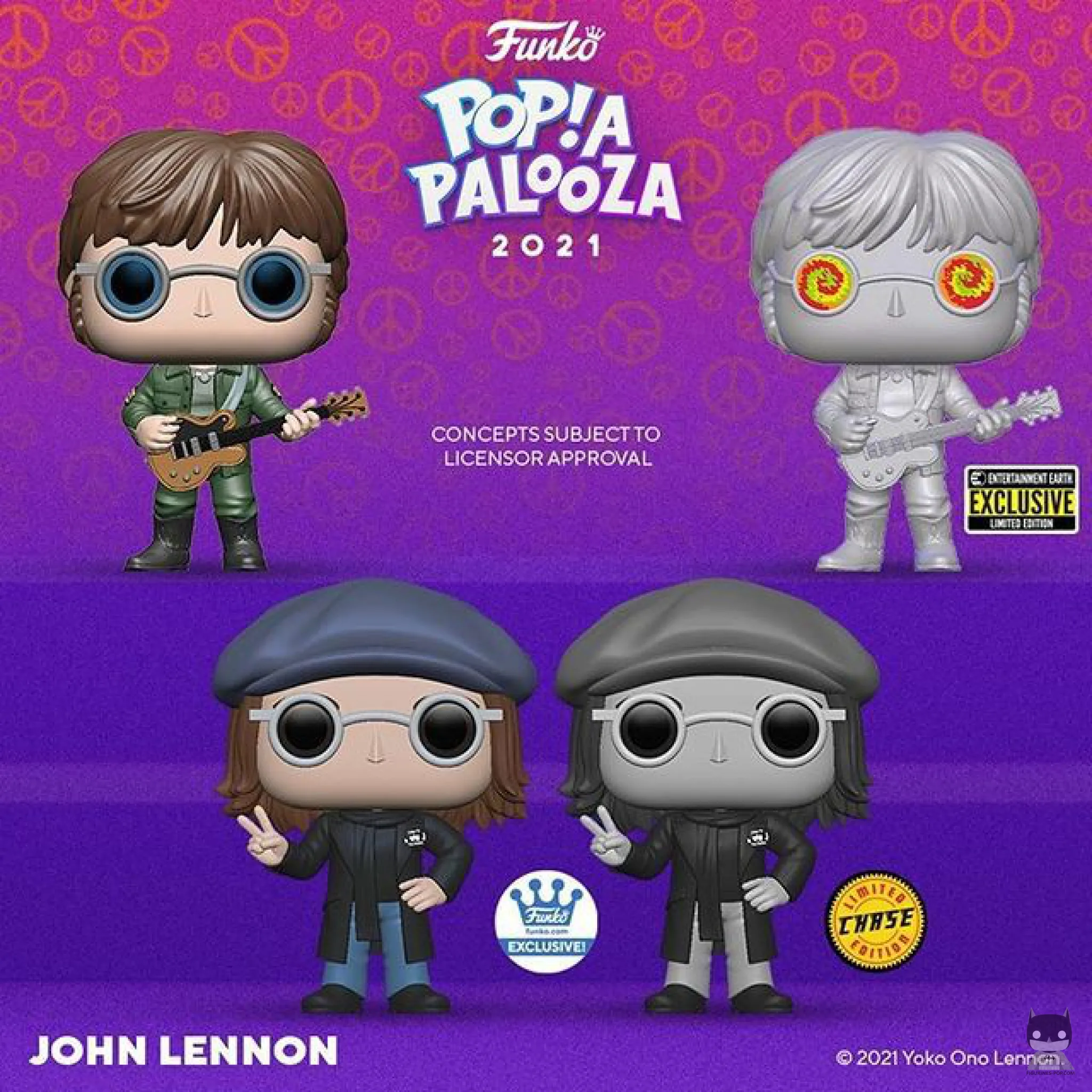 Quatre nouvelles POP de John Lennon