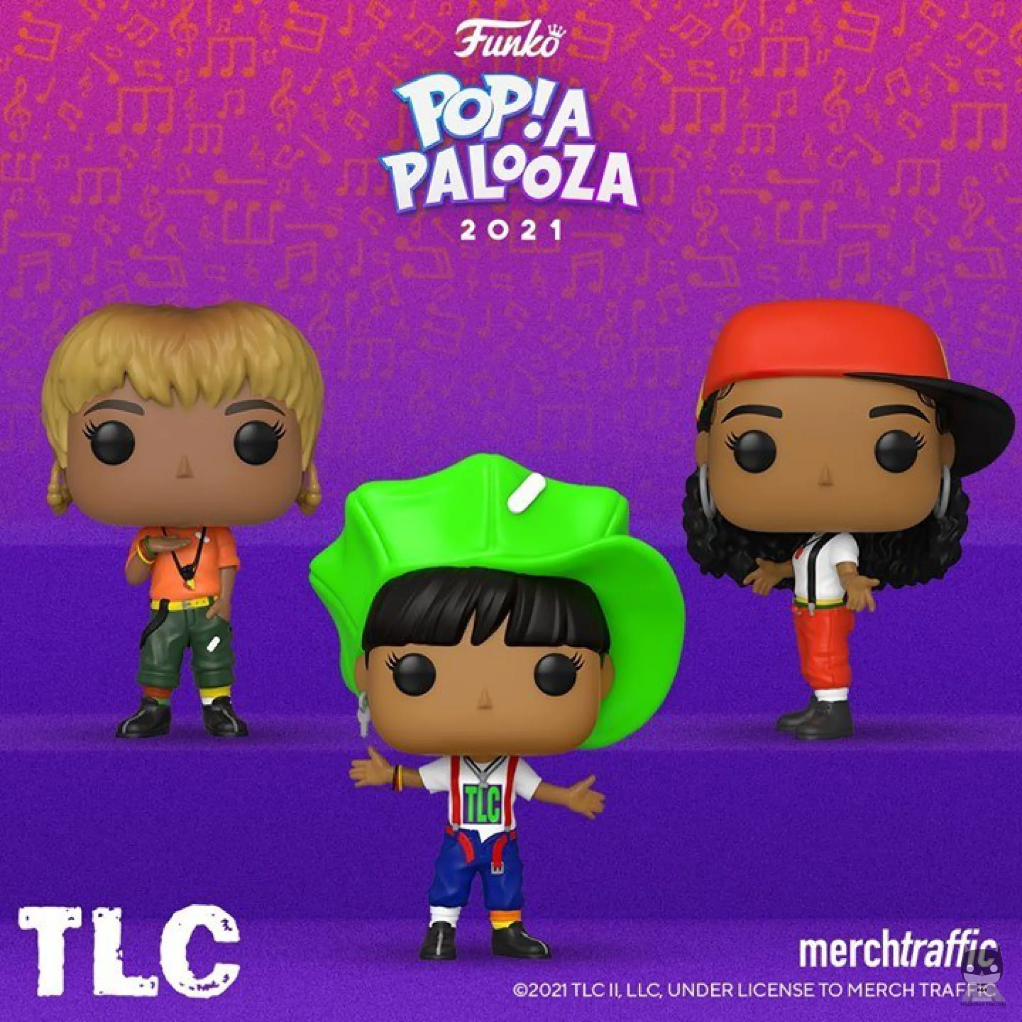Trois nouvelles POP Rocks pour TLC