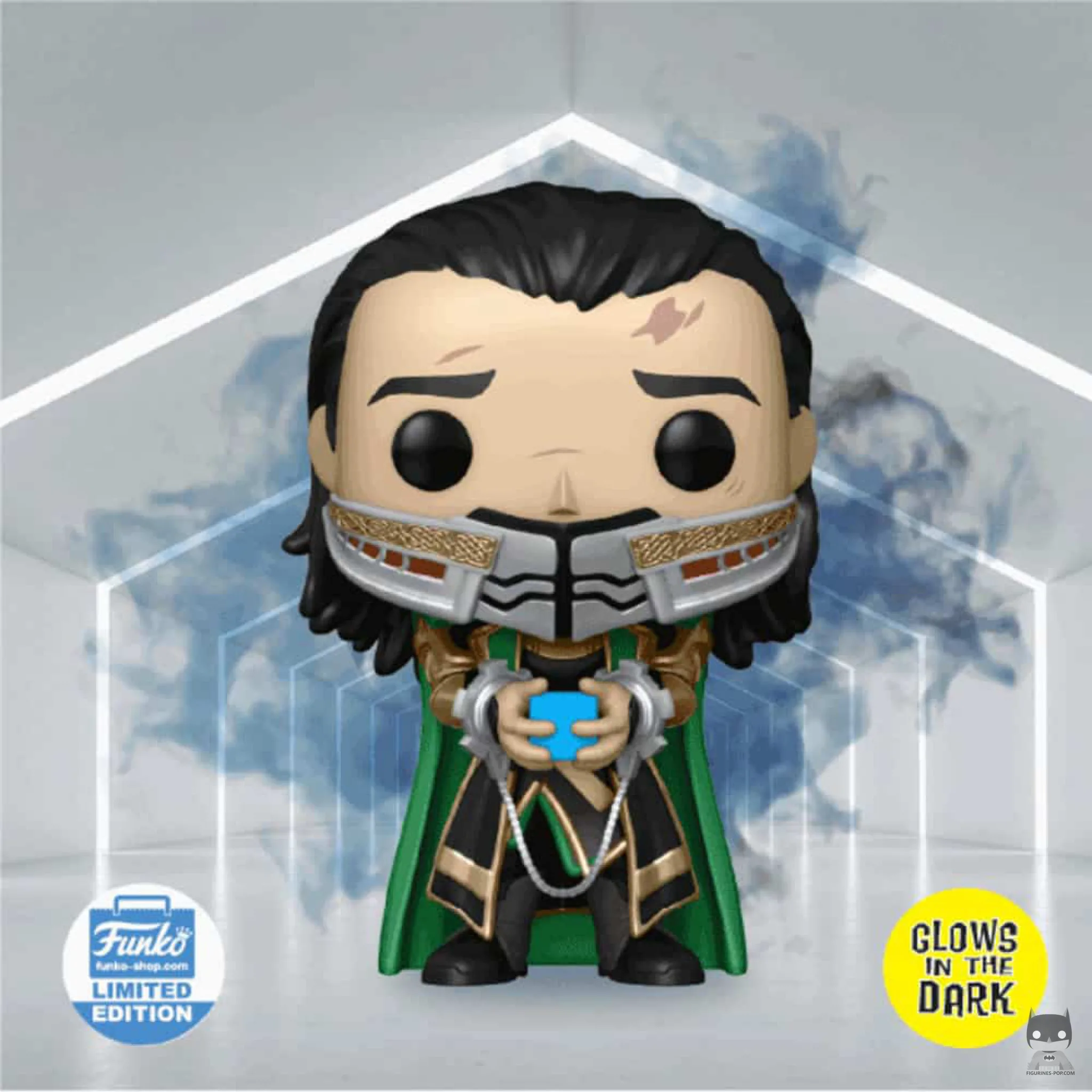 Une nouvelle POP de Loki (Thor) qui tient le Tesseract