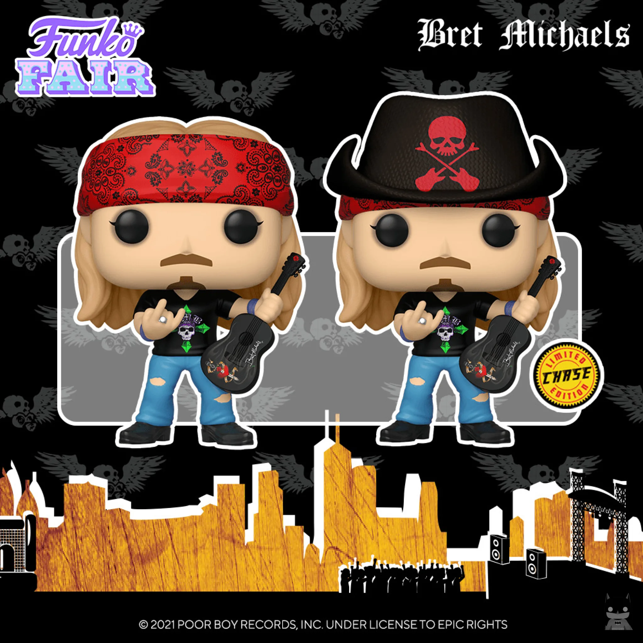Une POP du chanteur Bret Michaels