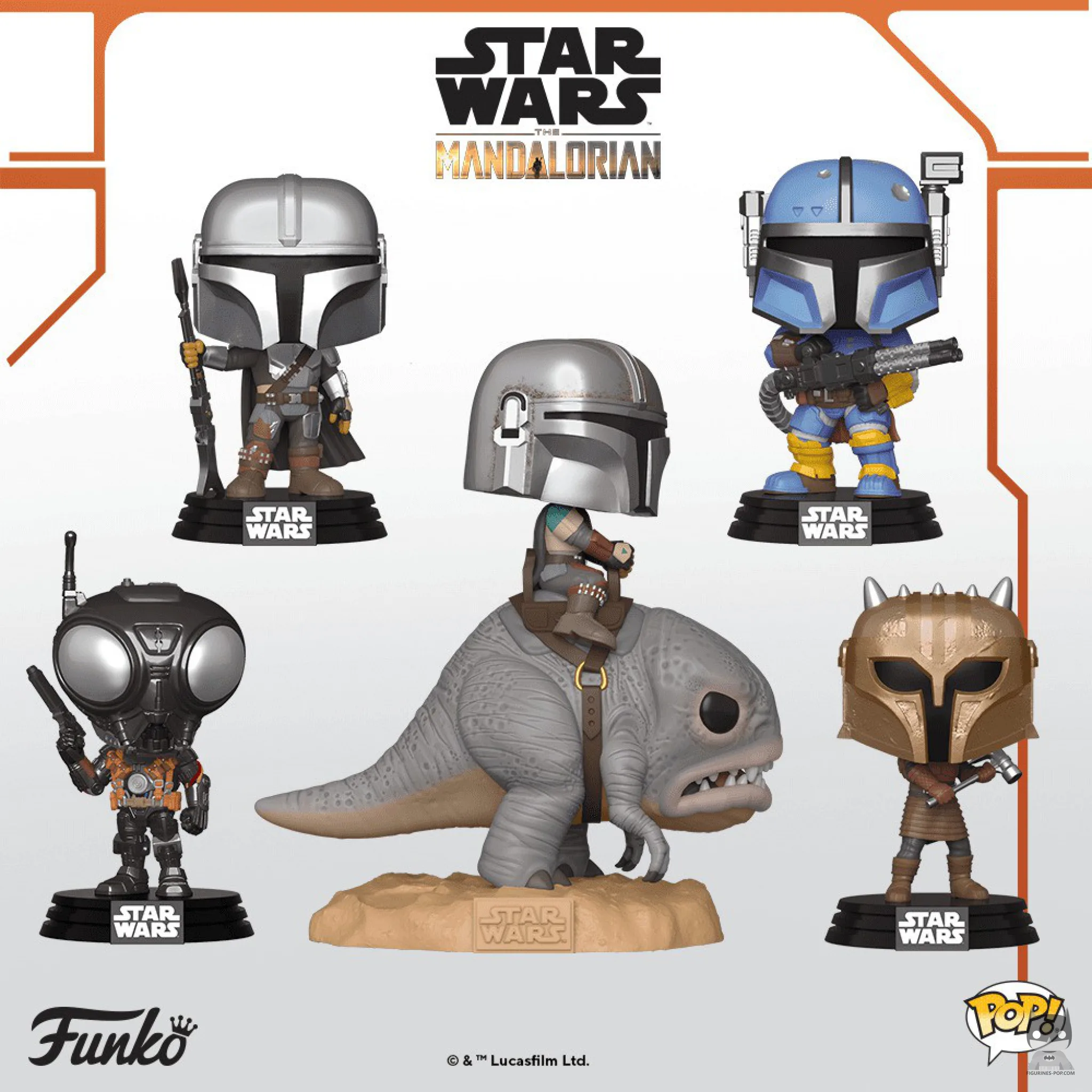 Vague de POP Star Wars The Mandalorian