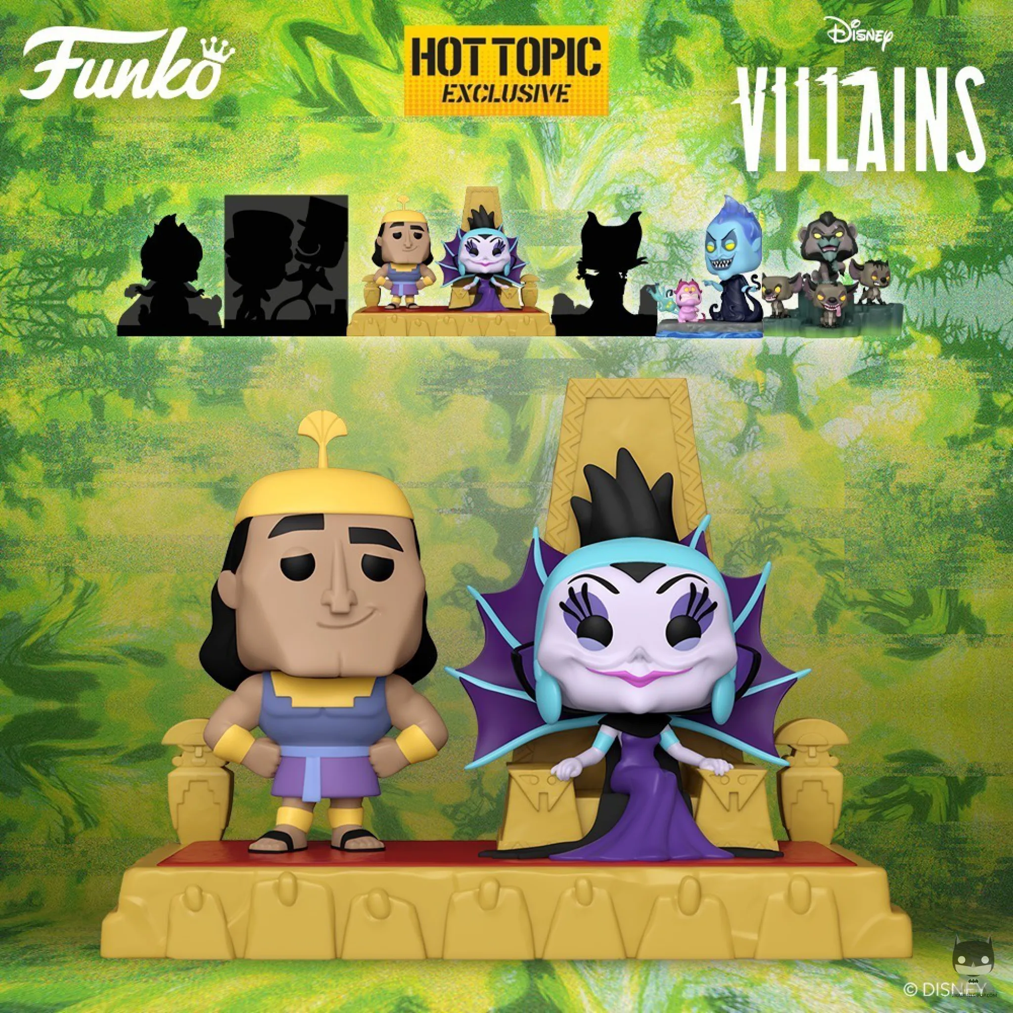 Yzma & Kronk dans l'Assemble Disney Villains