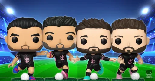 4 anciennes stars du FC Barcelone en Funko POP sous leur nouveau maillot