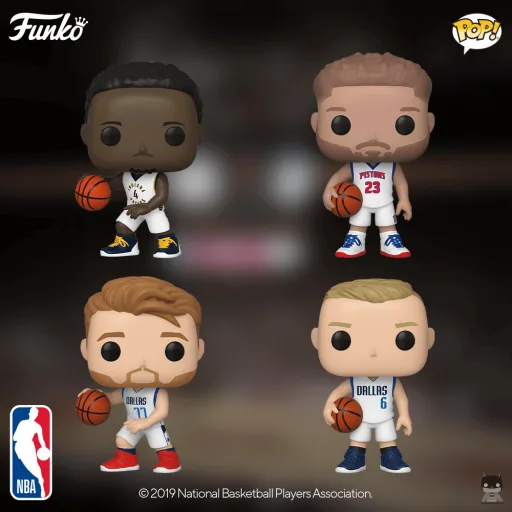 4 nouvelles figurines des joueurs NBA