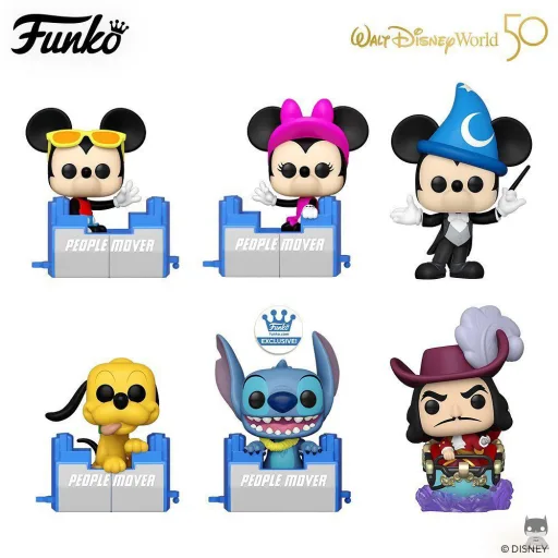9 nouvelles POP pour le set anniversaire de Disney World