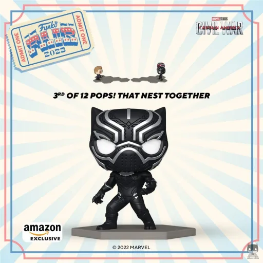 Black Panther et Black Widow rejoignent le plus grand Assemble de Funko POP