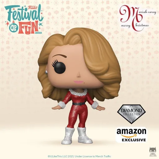 Chantez All I Want for Christmas Is You avec une POP de Mariah Carey Diamond Glitter