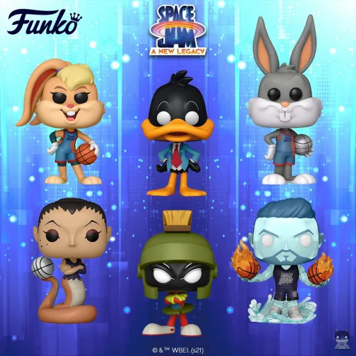 Déferlante de POPs pour le film Space Jam Nouvelle Ere avec LeBron James