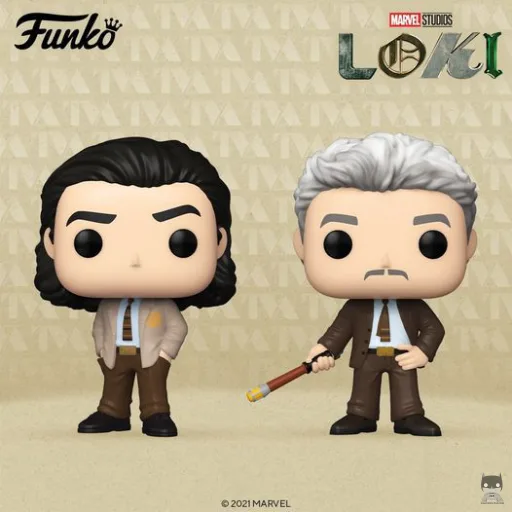 Deux POP de la nouvelle série Loki
