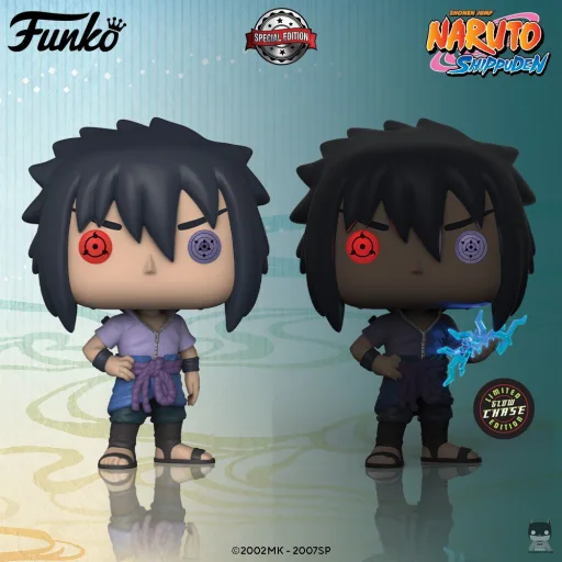 Deux POP de Sasuke Uchiwa Rinnegan (Naruto)