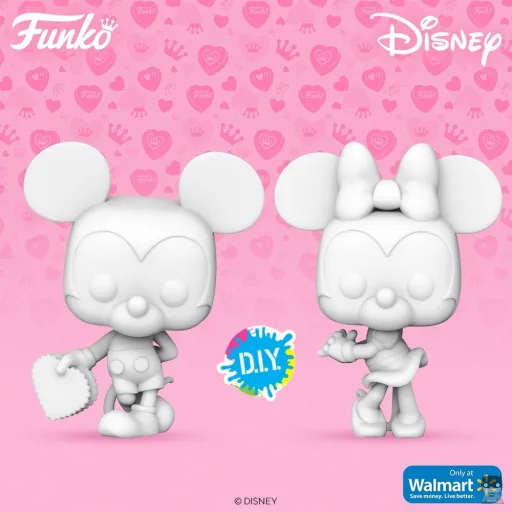 Envie de personnalisation ? Mickey et Minnie en POP DIY