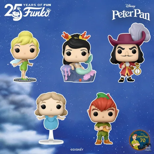 Funko dévoile de nouvelles POP pour les 70 ans de Peter Pan