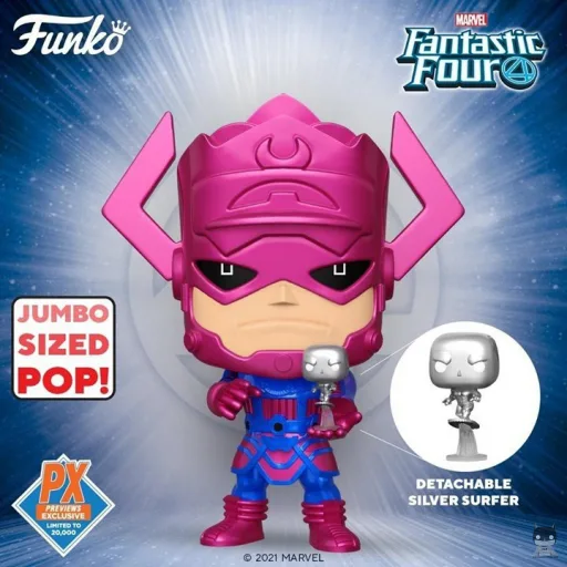Galactus des 4 Fantastiques dans une POP Supersized