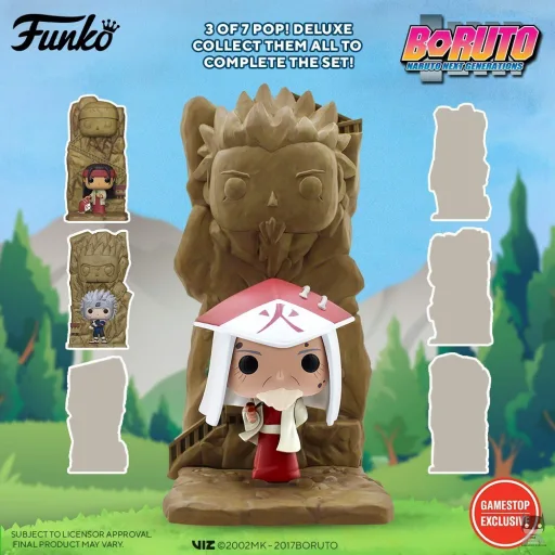 Hiruzen Sarutobi rejoint le set Funko POP Monument des Hokage