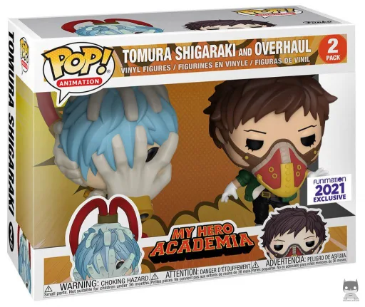 Le duo pack MHA de Tomura Shigaraki et Overhaul