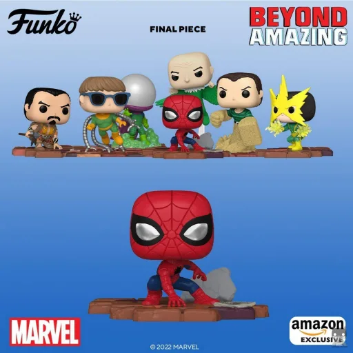 Le set Funko POP Marvel Sinister Six au complet