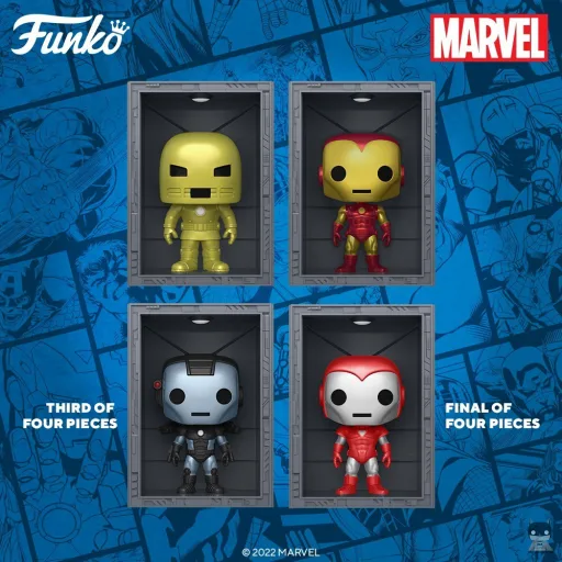 Le set Hall of Armors d’Iron Man au complet