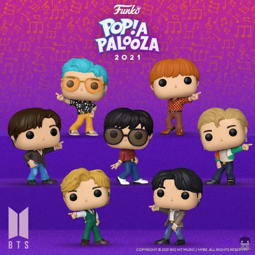 Les BTS reviennent en POP pour Palooza 2021