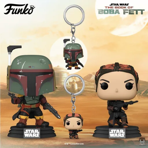 Les deux premières figurines du Livre de Boba Fett (Star Wars)
