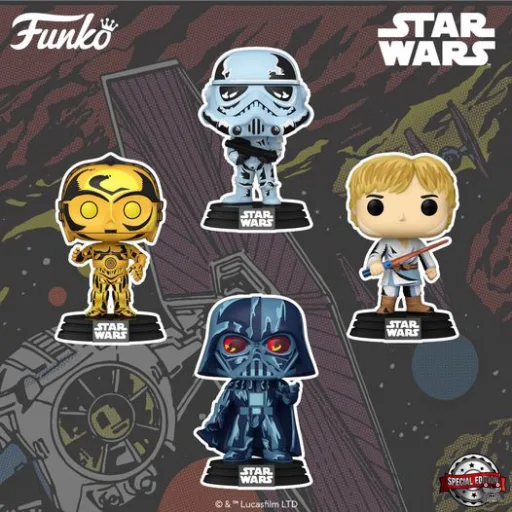Les premières Funko POP Star Wars Retro Series