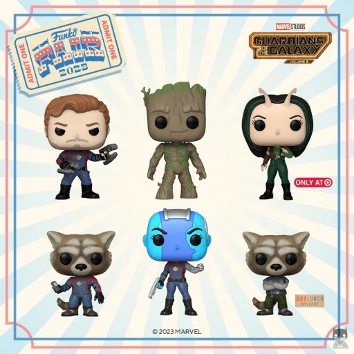 Les premières POP des Gardiens de la Galaxie volume 3 sont là