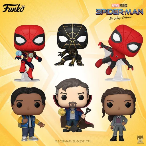 Les premières POP du film Spider-Man No Way Home