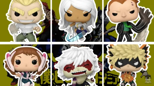 Nouvelle vague de POP My Hero Academia 2024