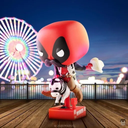 Shérif Deadpool sur un manège : Funko l’a fait