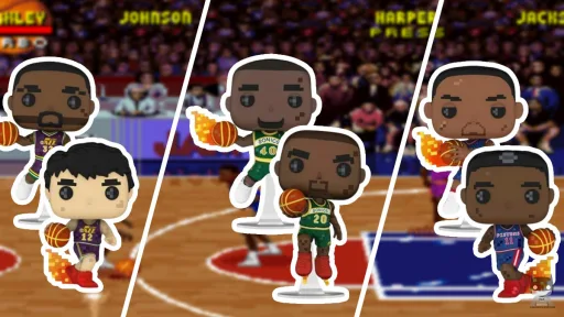 Trois Duo-packs de NBA Jam en version 8-bit