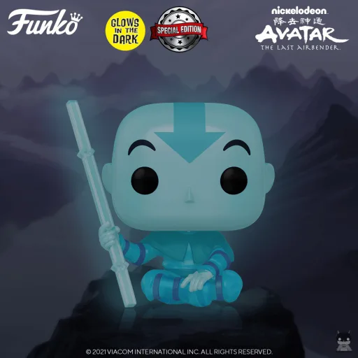 Une POP de Aang Spirit (Avatar) en Glow in the Dark